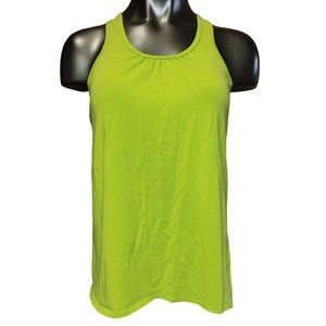 Soybu Women's Neon Green Activewear Racerback Tank Top M